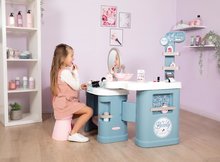 Kozmetické stolíky sety - Set kozmetický stolík elektronický My Beauty Center 3in1 Smoby s domčekom pre bábiku - kuchyňa kúpeľňa spálňa_9