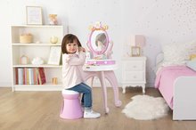 Kosmetický stolek pro děti - Kosmetický stolek Disney Princess 2in1 Hairdresser Smoby a židle s 10 zkrášlovacími doplňky 94 cm výška_3