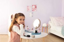 Kozmetički stolić za djecu - Kozmetički stolić s odvojivim ogledalom My Beauty Studio Smoby otvárateľné priehradky i stromčeky na zavesenje šperkov i 15 doplnaka_0