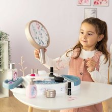 Kozmetički stolić za djecu - Kozmetički stolić s odvojivim ogledalom My Beauty Studio Smoby otvárateľné priehradky i stromčeky na zavesenje šperkov i 15 doplnaka_1