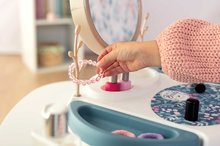 Coiffeuse pour enfants - Table de maquillage avec miroir amovible My Beauty Studio Smoby compartiments ouvrables et arbres pour accrocher des bijoux et 15 accessoires_7