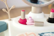 Kosmetiktisch für Kinder - Kosmetiktisch mit abnehmbarem Spiegel My Beauty Studio Smoby aufklappbare Fächer und Bäume zum Aufhängen von Schmuck und 15 Zubehörteilen_8