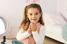 Kosmetiktisch für Kinder - Kosmetiktisch mit abnehmbarem Spiegel My Beauty Studio Smoby aufklappbare Fächer und Bäume zum Aufhängen von Schmuck und 15 Zubehörteilen_12