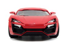 Modely - Autíčko Lykan Hypersport Fast & Furious Jada kovové s otvárateľnými časťami a gumenými kolieskami 19 cm dĺžka 1:24_0