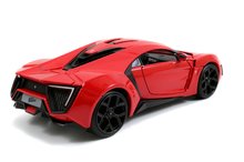 Modely - Autíčko Lykan Hypersport Fast & Furious Jada kovové s otvárateľnými časťami a gumenými kolieskami 20 cm dĺžka 1:24 JA3203003_0