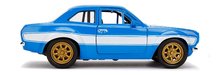 Modelle - Auto Ford Escort 1974 Fast & Furious Jada metallisch mit öffnbaren Teilen und gummierten Rädern, Länge 18 cm 1:24_2