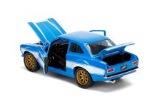 Modeli automobila - Autić Ford Escort 1974 Fast & Furious Jada metalni s otvarajućim dijelovima i gumenim kotačićima dužina 18 cm 1:24_2