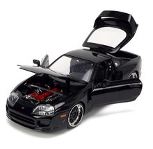 Modely - Autko Toyota Supra 1995 Fast & Furious Jada metalowe z gumowymi kółkami i otwieranymi częściami długość 19 cm 1:24_0