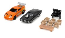 Modely - Garáž s domom Dominic Toretto Fast & Furious Nano scene Jada 13 dielov s piknikovým posedením a 2 kovové autíčka od 8 rokov_1