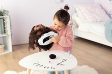 Waschmaschinen für Kinder - Set Wascherei mit Frontlader-Waschmaschine und Friseurkopf mit braunen Haaren Wash&Clean Laundry Smoby mit einem Kosmetiktisch und einem elektronischen Staubsauger mit Geräusch_21