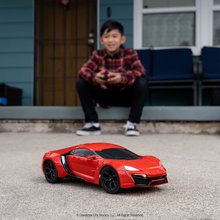 Mașini cu telecomandă - Mașină cu telecomandă RC Lykan Hypersport Fast & Furious Jada cu roți de cauciuc 28 cm lungime 1:16 de la 6 ani_7