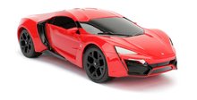 RC modely - Autíčko na diaľkové ovládanie RC Lykan Hypersport Fast & Furious Jada dĺžka 28 cm 1:16 od 6 rokov_0