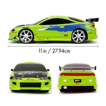 Távirányítós járművek - Távirányítós kisautó RC Brian Mitsubishi Eclipse 1995 Fast & Furious Jada 28 cm 1:16 6 éves kortól_6