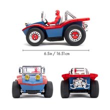 RC modely - Autíčko na dálkové ovládání RC Buggy Spiderman Marvel Jada terénní délka 17 cm 1:24 od 6 let_6