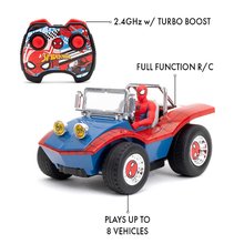 Radiocomandati - Auto radiocomandata RC Buggy Spiderman Marvel Jada terreno lunghezza 17 cm 1:24 dai 6 anni_7