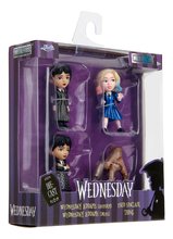 Darček SS24 - Figurice za sakupljanje Wednesday Metalfigs 4-pak Jada kovani set 4 vrste_3