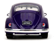 Modellini auto - Auto Volkswagen Beetle Hollywood Rides Jada in metallo con porte apribili e figurina Wednesday 1:24_6