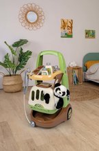 Arztwagen für Kinder - Veterinärwagen mit Köfferchen Veterinary Animal Care Trolley Smoby für den Plüsch-Panda mit 8 medizinischen Zubehörteilen_1