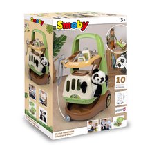 Cărucioare medicale pentru copii - Cărucior veterinar cu valiză Veterinary Animal Care Trolley Smoby pentru un panda de pluș, cu 10 accesorii medicale, pentru copii de la 3 ani_3