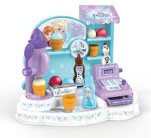 Kosmetické stolky sety - Set kosmetický stolek Frozen Smoby se židlí a zmrzlinárna Frozen_1