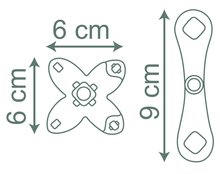 Läden für Kinder - Blütenblätter als Ersatz für die dekorative Floristik Crea Deco Flowers Refill Smoby 98 Zubehör zur Herstellung von 16 Blumen ab 5 Jahren_0