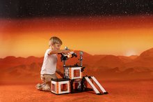 Kocke BIG-Bloxx kot lego - Gradnja vesoljskega avta 3v1 Space Rover Discovery Set Smoby 50 delov s izvijačem in figurica astronavta z gibljivimi okončinami_5