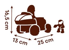 Juguetes de construcción como - Construcción de coche espacial 3 en 1 Set de descubrimiento del rover espacial Smoby 50 piezas con destornillador y figura de astronauta con extremidades móviles._3