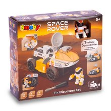 Juguetes de construcción como - Construcción de coche espacial 3 en 1 Set de descubrimiento del rover espacial Smoby 50 piezas con destornillador y figura de astronauta con extremidades móviles._9