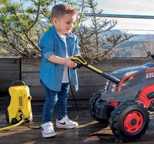 Igre v gospodinjstvu - Voziček z visokotlačnim čistilcem Karcher High Pressure Trolley K4 Smoby s priključkom na vodo z elektronskim čistilcem oken - igrača za otroke_2