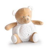 Plyšový medvedík so svetlom a zvukom Bear Nightlight Doudou et Compagnie hnedý 20 cm od 0 mes