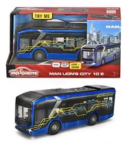 Avtomobilčki - Avtobus MAN Lion´s City 10 E Bus Majorette z zvokom in svetlo s gumijastimi kolesi in odpirajočimi vrati dolžina 22,5 cm_0