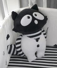 Păpușă din material textil Koala Bamboo toTs-smarTrike Black&White de la 0 luni