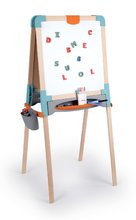 Školske klupe setovi - Set kreatívny stôl a drevená tabuľa Kid Creative Table Smoby magnetická na kriedu s veľkoformátovými obrázkami SM420400-3_16