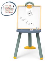 Bancos escolares set - Set kreatívny stôl a školská tabuľa Kid Creative Table Smoby magnetická so 7 doplnkami a veľkoformátovými obrázkami SM420400-6_1