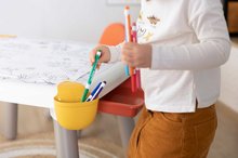 Waschmaschinen für Kinder - Set Wäscherei mit Frontlader-Waschmaschine und kreativem Tisch Rowenta Wash&Clean Laundry Smoby mit großformatigen Bildern und einem elektrischen Staubsauger_21