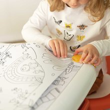 Mobilier de grădină pentru copii - Imagini de dimensiuni mari pentru colorat Kid Colouring Smoby 10 piese compatibile cu măsuța Kid Creative Table 51*51 cm de la 24 luni_1