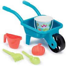 Domčeky s náradím - Set domček pre záhradníka a stolík KidTable Garden House Smoby rozšíriteľný s 2 stoličkami fúrik s náradím a obojstranná hojdačka_1