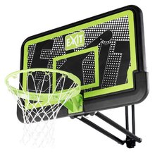 Basketbalová konstrukce s deskou a košem Galaxy wall mount system black edition Exit Toys ocelová uchycení na zeď nastavitelná výška