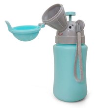 Töpfchen und Reduktionen für die Toilette - Tragbares Urinal für Jungen Kalencom Volumen 500 ml Höhe 22 cm ab 12 Monaten blau_0