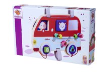 Jouets didactiques en bois - Voiture en bois didactique Motorik Gameboard Eichhorn à partir de 12 mois_1