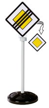 Příslušenství k odrážedlům - Dopravní značky na hřiště Traffic Signs BIG 3 druhy s 5 symboly výška 69 cm_0