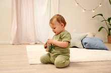 Sonagli e massaggiagengive - Sonaglio in legno Baby HiPP Sound Rattle Eichhorn con impugnature e rullo con palline a partire da 3 mesi_1