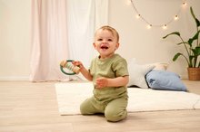 Sonagli e massaggiagengive - Sonaglio in legno Baby HiPP Sound Rattle Eichhorn con impugnature e rullo con palline a partire da 3 mesi_3