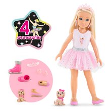 Păpuși de la 4 ani - Păpușa Valentine Ballerina Set Girls Corolle cu păr blond 28 cm 4 accesorii de la 4 ani_1