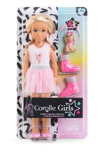 Játékbabák 4 éves kortól - Játékbaba Valentine Ballerina Set Girls Corolle szőke hajjal 28 cm 4 kiegészítővel 4 évtől_9