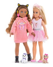 Dolls from 4 years - Bábika Melody Music & Fashion Set Girls Corolle s dlhými hnedými vlasmi 28 cm 4 doplnky od 4 rokov CO600240_5