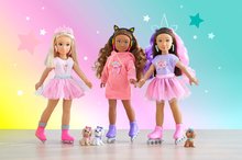 Bábiky od 4 rokov - Bábika Luna Unicorn Set Girls Corolle s dlhými hnedými vlasmi 28 cm 4 doplnky od 4 rokov_7