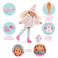 Muñecas a partir de 4 años - Bábika Valentine in the Mountain Set Girls Corolle s kučeravými blond vlasmi 28 cm 4 doplnky od 4 rokov CO600290_5