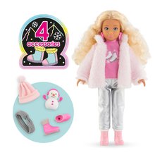 Muñecas a partir de 4 años - Bábika Valentine in the Mountain Set Girls Corolle s kučeravými blond vlasmi 28 cm 4 doplnky od 4 rokov CO600290_7