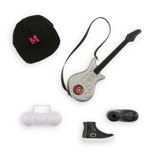 Păpuși de la 4 ani - Păpușa Melody Music Studio Set Girls Corolle cu păr lung șaten 28 cm 4 accesorii de la 4 ani_5